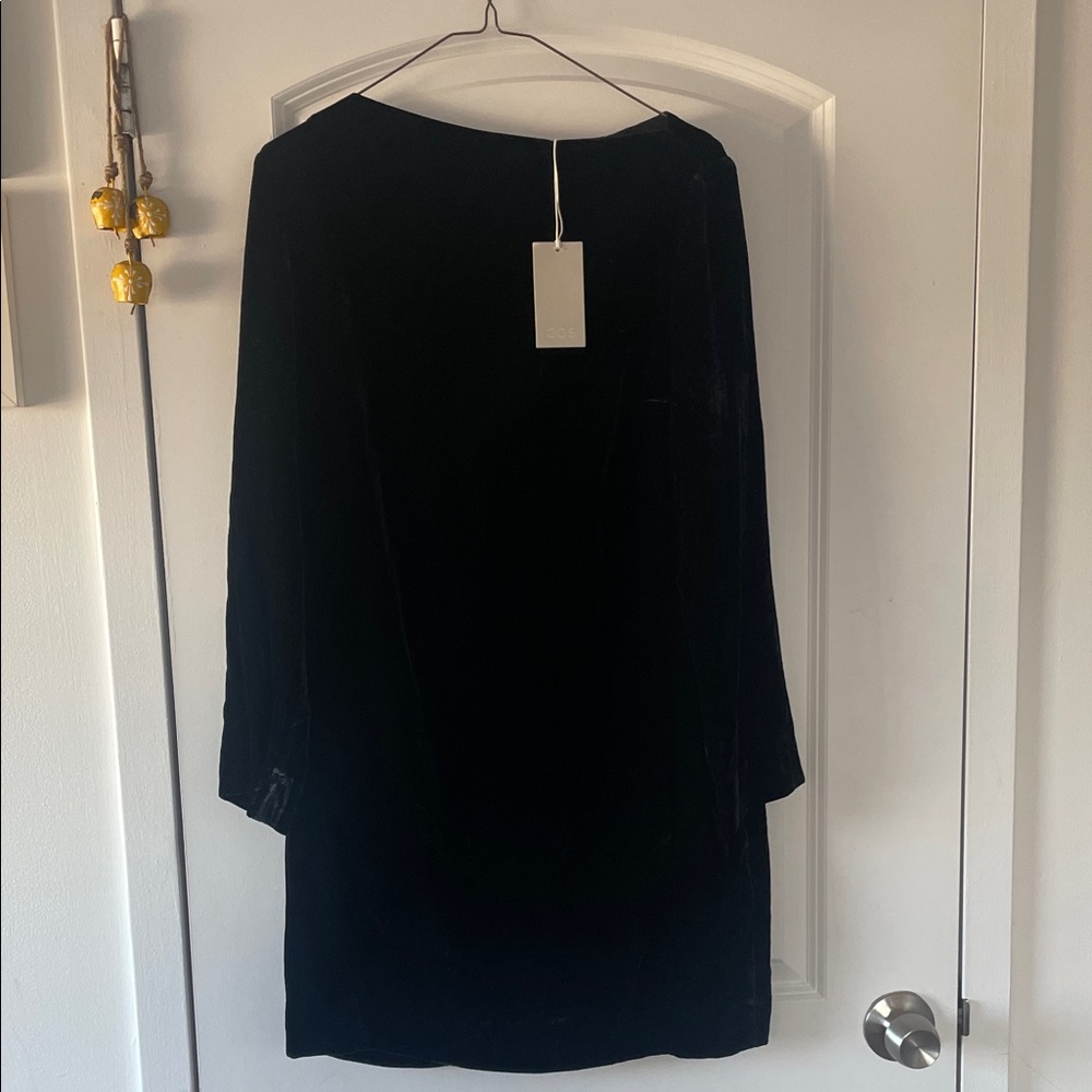 COS Black Long Sleeve Dress
